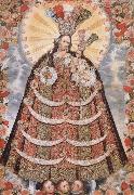 unknow artist The Virgin of the Rosary of Pomato oil painting reproduction